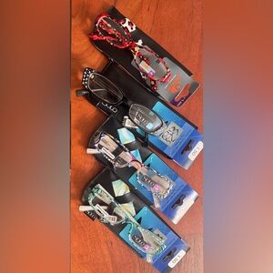 Fun fashion Eye Reading Glasses vision cheaters bundle set lot 4 Strength 1.50
